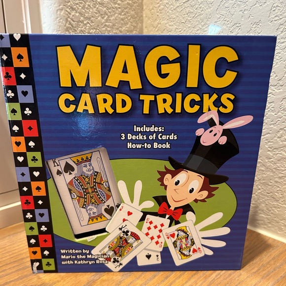 Magic Card Tricks 3 Decks of Cards Written By Mario The Magician W/ Kathryn Rosa - Picture 2 of 6